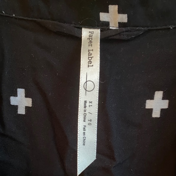 Paper Label “Cross” Button Down Shirt - Picture 2 of 5